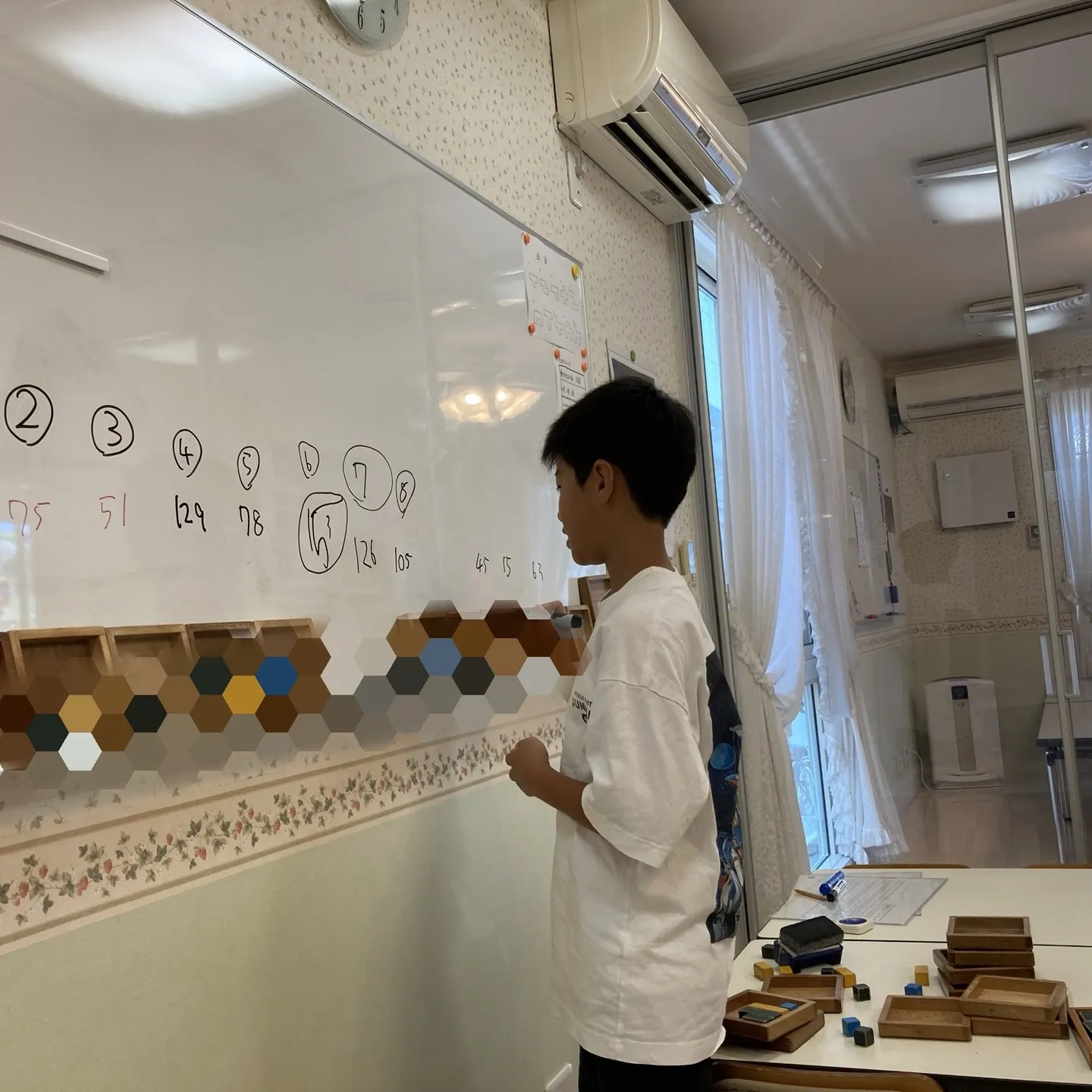 積み木教室の日研教育学院です。