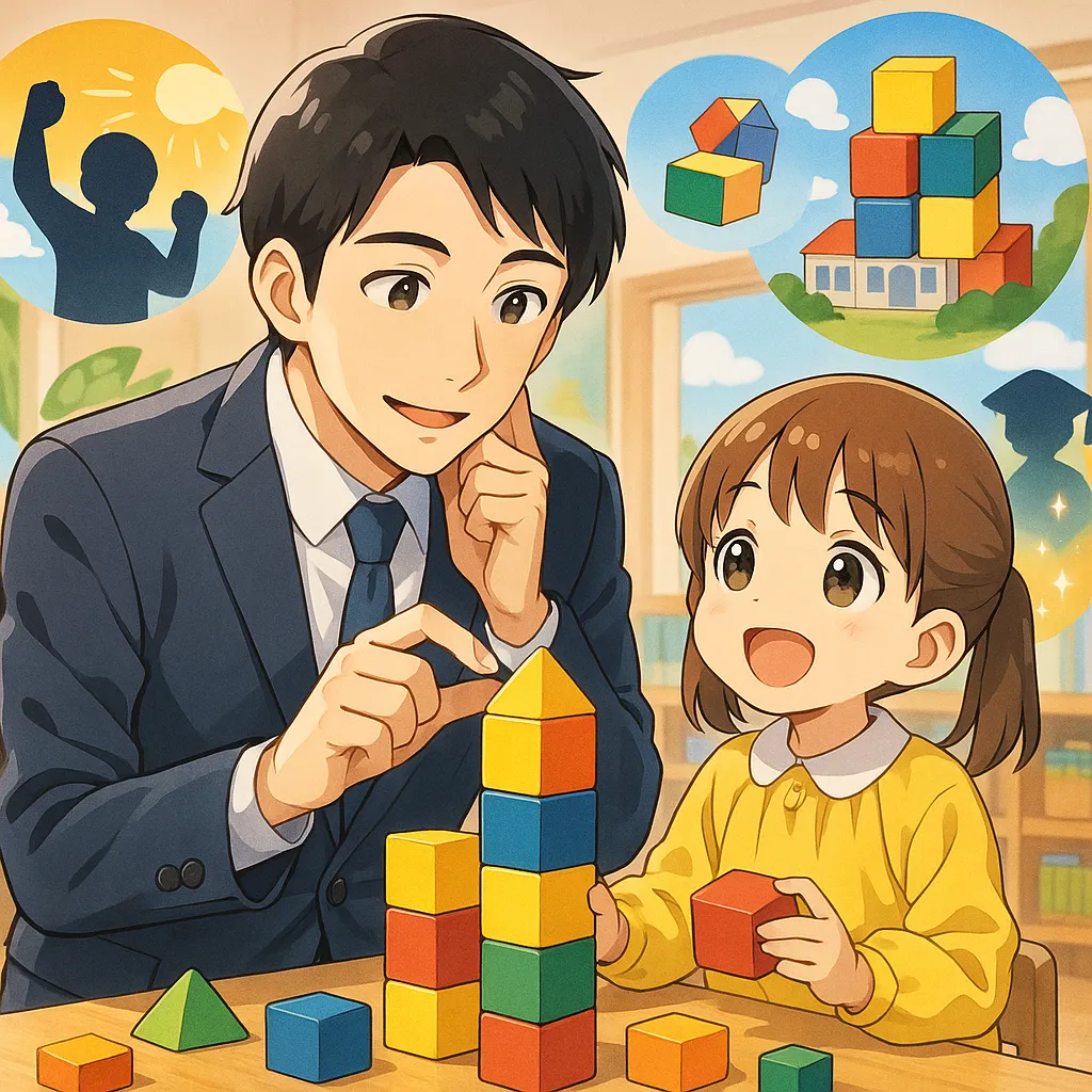 近健太と「知能つみき」：香川大学附属幼稚園に学ぶ3視点