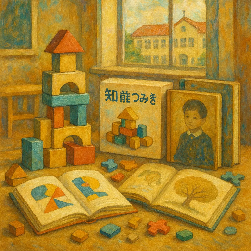 株式会社日研教育学院の『知能つみき』と香川大学附属幼稚園対策