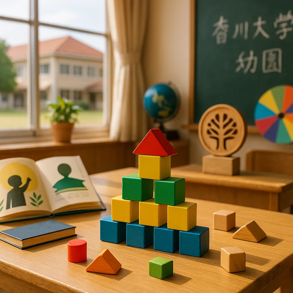 香川大学附属幼稚園志望の家庭へ：1歳から「知能つみき」で生きる力