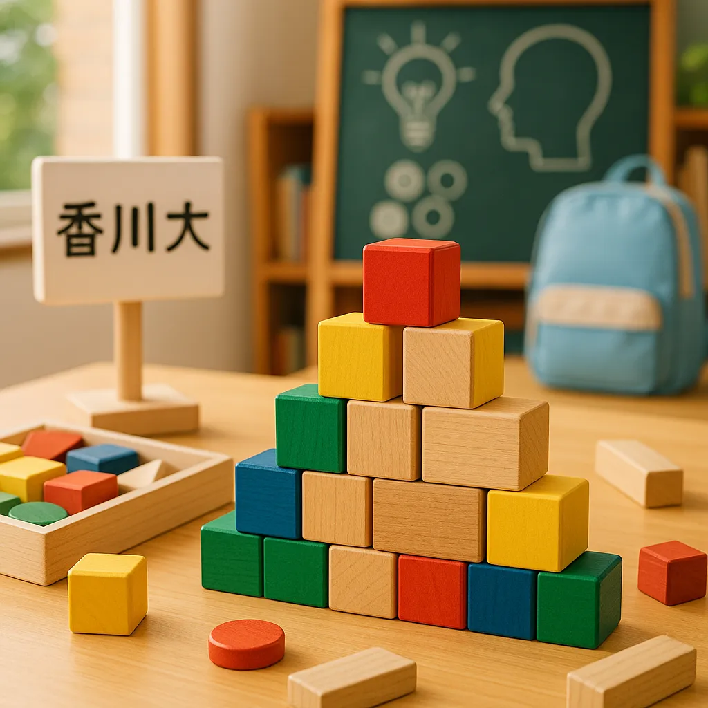 香川大学附属幼稚園志望に役立つ1歳からの知能積み木