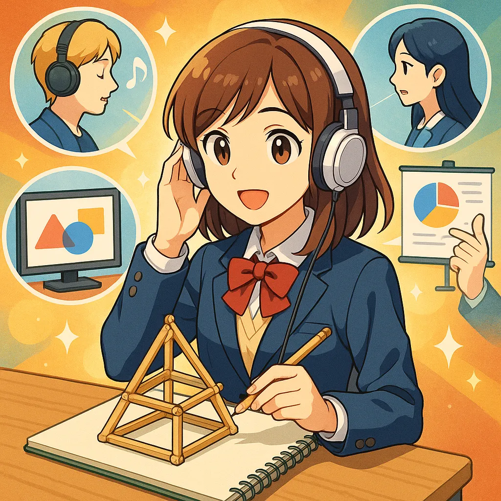 4ステップで深まる学び：「聴いて・見て・作って・説明する」