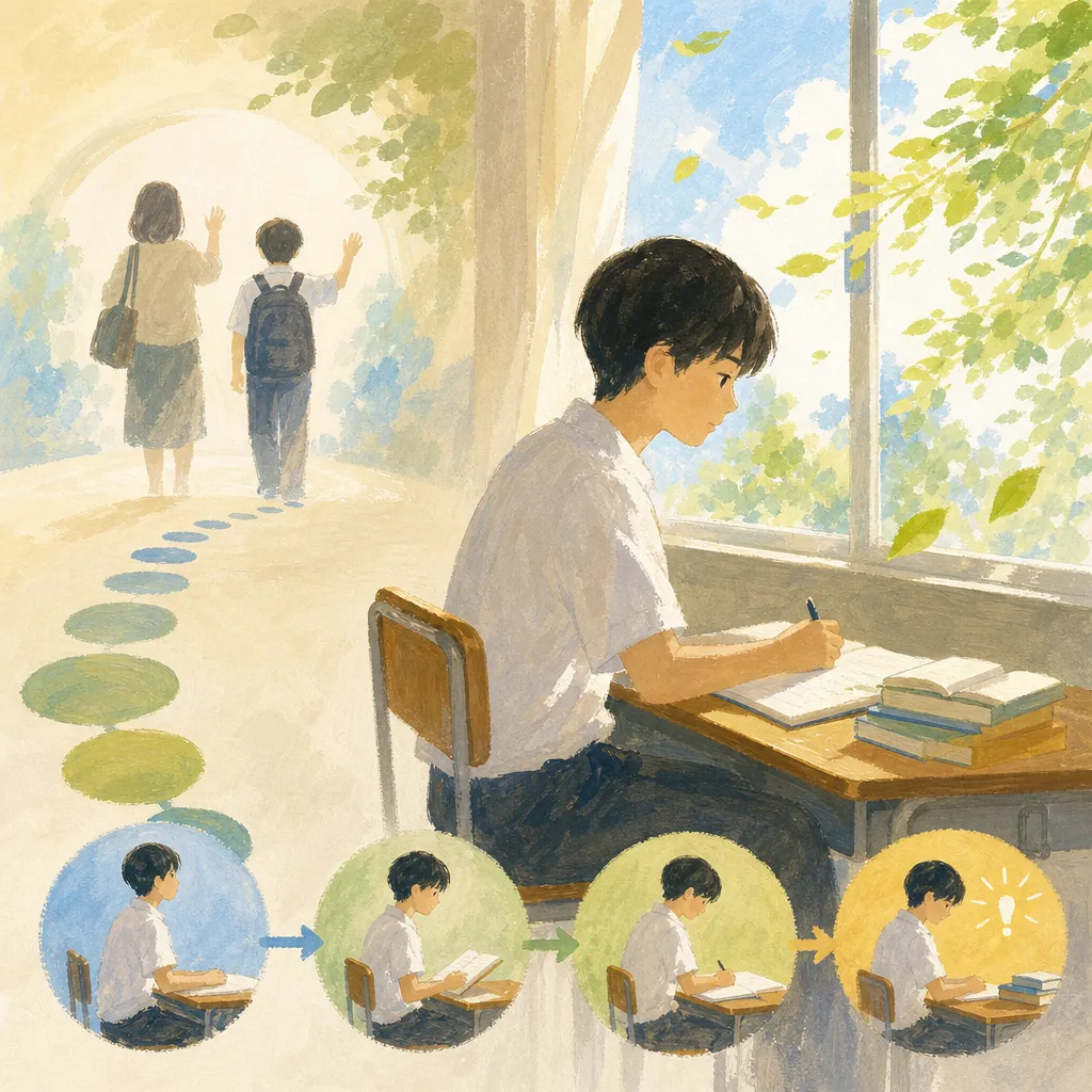 花巻東高校に学ぶ一人で席に座る力と課題へ向かう姿勢